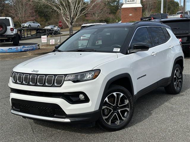 used 2022 Jeep Compass car, priced at $23,694