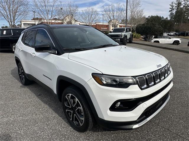 used 2022 Jeep Compass car, priced at $23,694