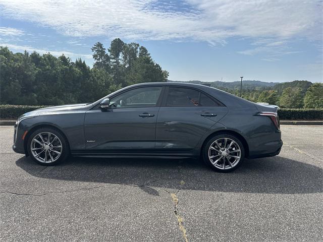 used 2022 Cadillac CT4-V car, priced at $37,035