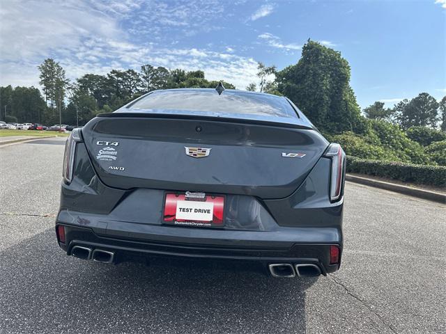 used 2022 Cadillac CT4-V car, priced at $37,035