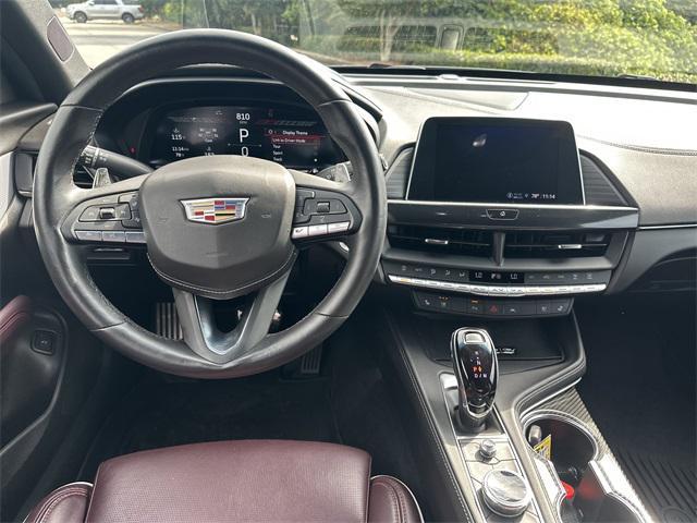 used 2022 Cadillac CT4-V car, priced at $37,035