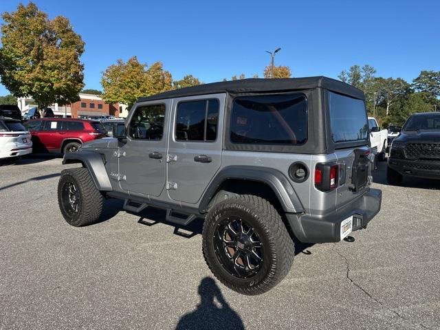 used 2020 Jeep Wrangler Unlimited car, priced at $28,428