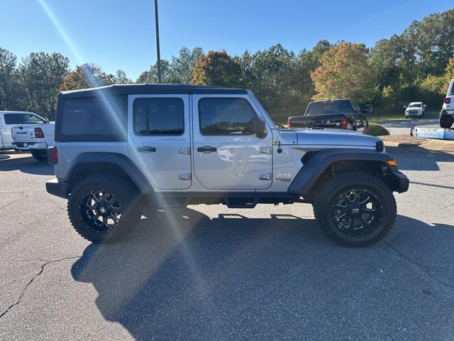 used 2020 Jeep Wrangler Unlimited car, priced at $28,428