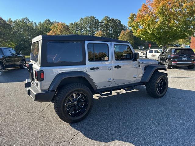 used 2020 Jeep Wrangler Unlimited car, priced at $28,428