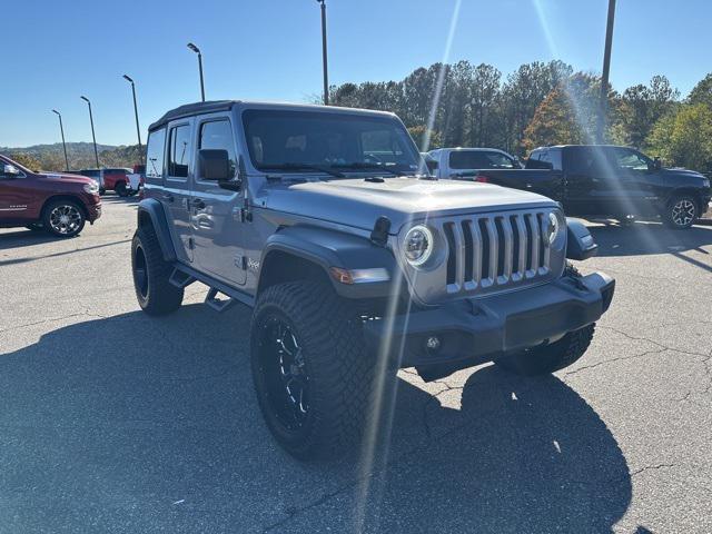 used 2020 Jeep Wrangler Unlimited car, priced at $28,428