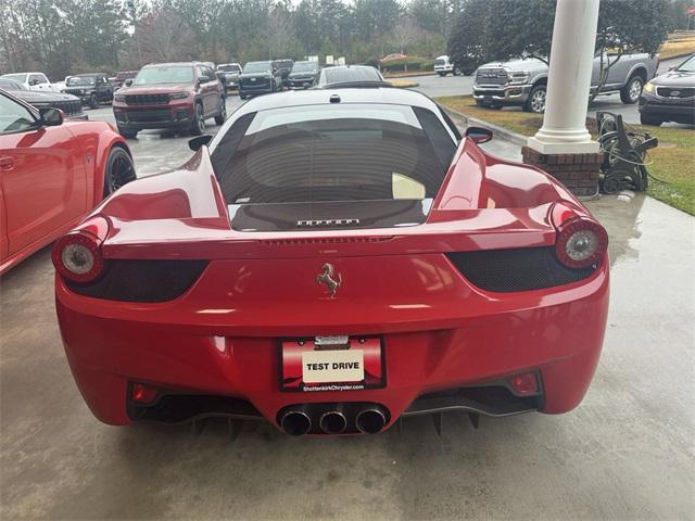 used 2012 Ferrari 458 Italia car, priced at $139,995