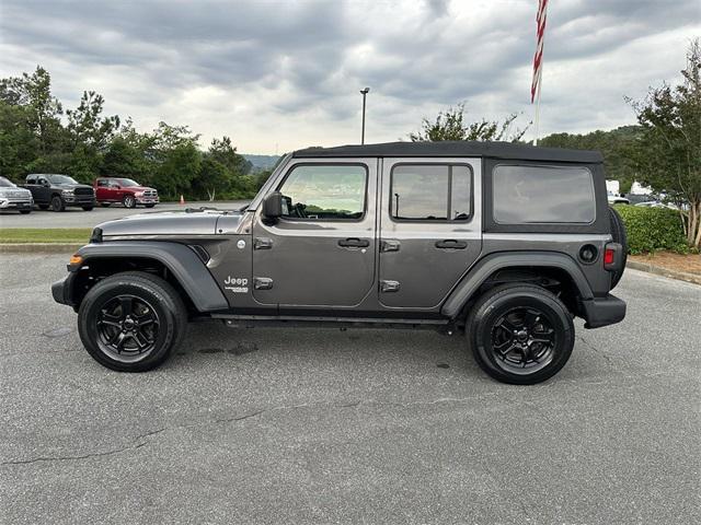 used 2020 Jeep Wrangler Unlimited car, priced at $33,283