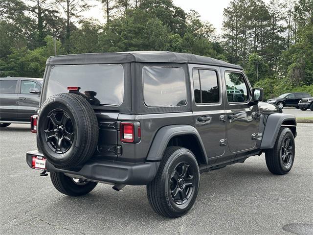 used 2020 Jeep Wrangler Unlimited car, priced at $33,283