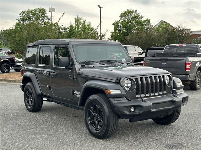 used 2020 Jeep Wrangler Unlimited car, priced at $33,283