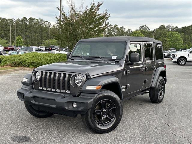 used 2020 Jeep Wrangler Unlimited car, priced at $33,451