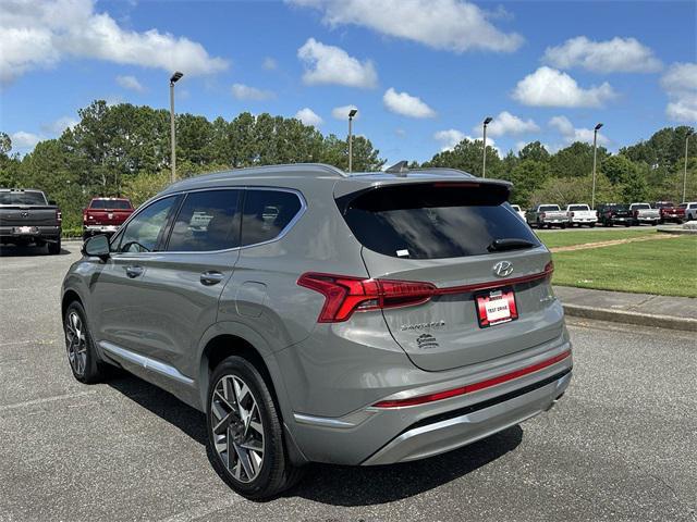 used 2021 Hyundai Santa Fe car, priced at $30,642