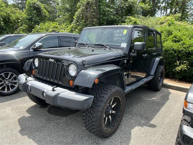 used 2013 Jeep Wrangler Unlimited car, priced at $22,691