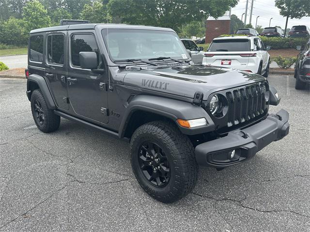 used 2021 Jeep Wrangler car, priced at $31,881