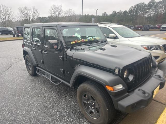 used 2022 Jeep Wrangler Unlimited car, priced at $34,995