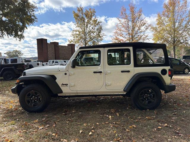 used 2024 Jeep Wrangler car, priced at $33,525