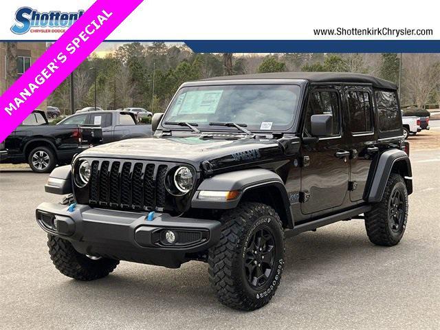 new 2023 Jeep Wrangler 4xe car, priced at $46,230