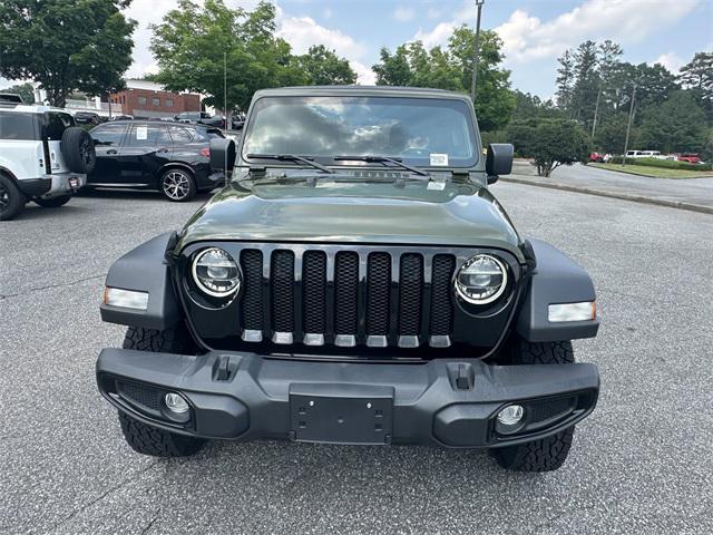 used 2021 Jeep Wrangler car, priced at $31,400