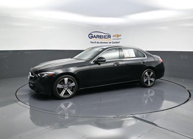 used 2022 Mercedes-Benz C-Class car, priced at $32,450