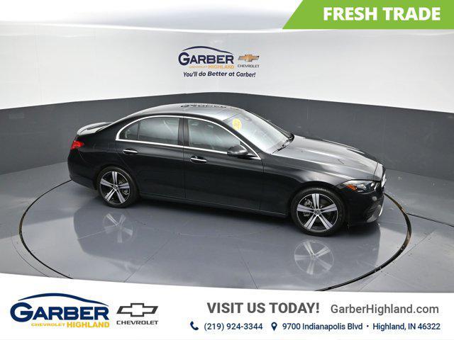 used 2022 Mercedes-Benz C-Class car, priced at $32,850