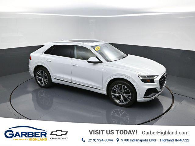 used 2021 Audi Q8 car, priced at $44,950