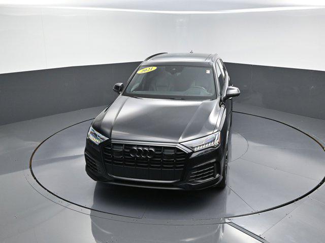 used 2021 Audi Q7 car, priced at $36,550