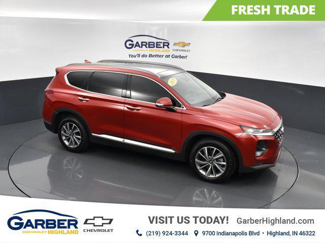 used 2019 Hyundai Santa Fe car, priced at $18,279