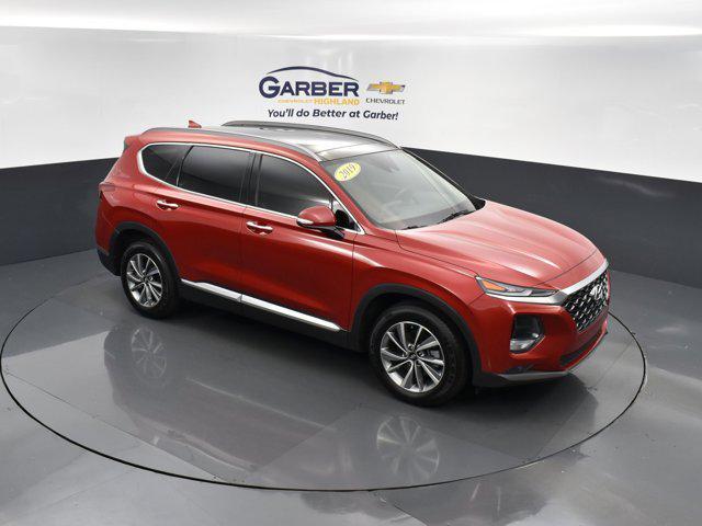 used 2019 Hyundai Santa Fe car, priced at $17,500