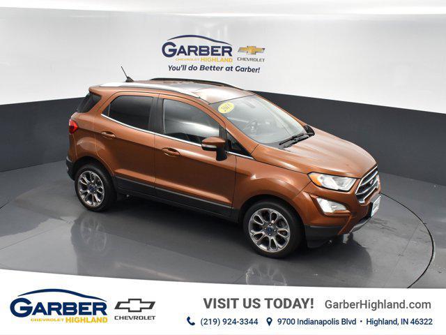 used 2018 Ford EcoSport car, priced at $14,500