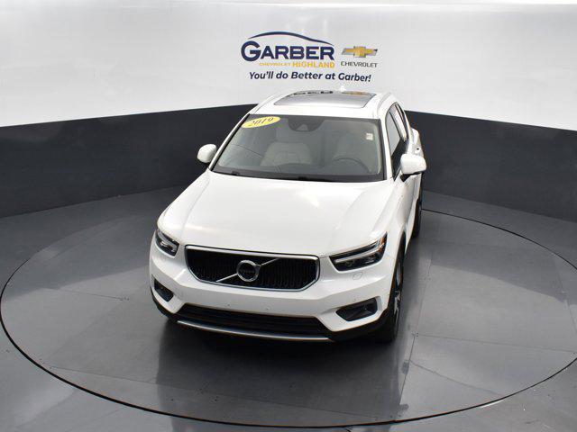 used 2019 Volvo XC40 car, priced at $17,500