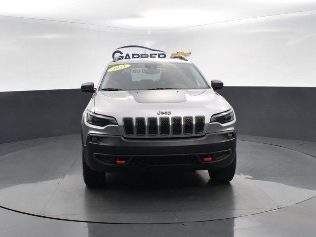 used 2021 Jeep Cherokee car, priced at $23,450
