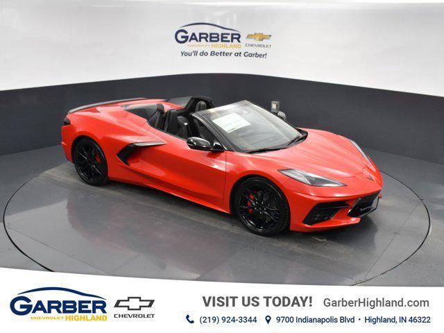 new 2025 Chevrolet Corvette car, priced at $77,975