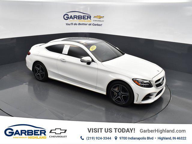 used 2019 Mercedes-Benz C-Class car, priced at $23,500