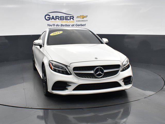 used 2019 Mercedes-Benz C-Class car, priced at $23,500