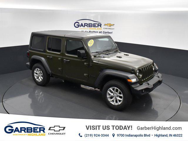 used 2023 Jeep Wrangler car, priced at $31,450