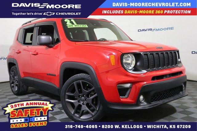 used 2021 Jeep Renegade car, priced at $18,874