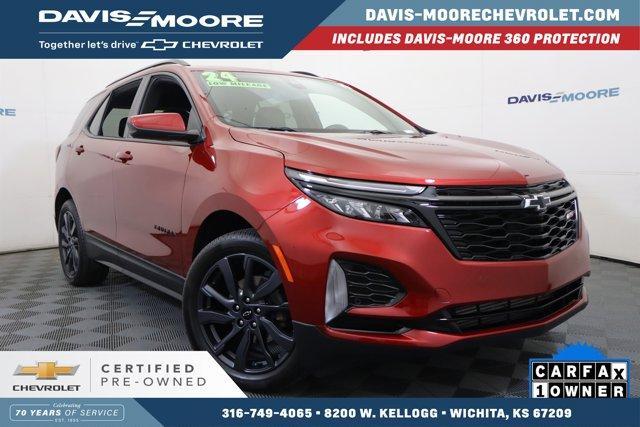 used 2024 Chevrolet Equinox car, priced at $26,426