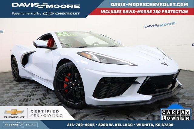 used 2024 Chevrolet Corvette car, priced at $77,504