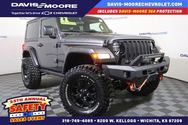 used 2022 Jeep Wrangler car, priced at $33,901