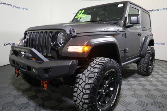 used 2022 Jeep Wrangler car, priced at $33,901