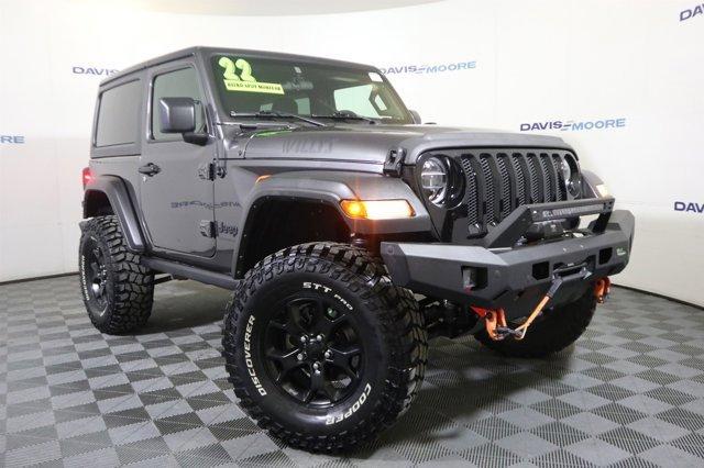 used 2022 Jeep Wrangler car, priced at $33,901