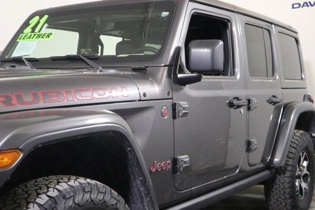 used 2021 Jeep Wrangler Unlimited car, priced at $35,772