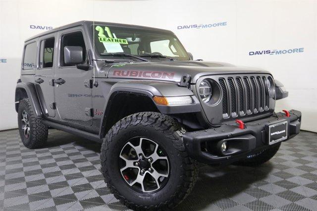 used 2021 Jeep Wrangler Unlimited car, priced at $35,772