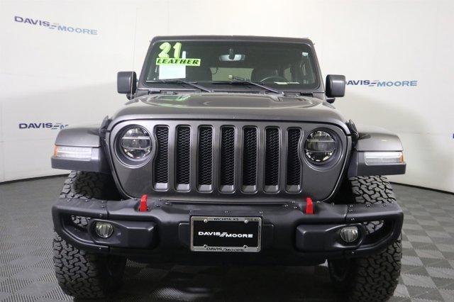 used 2021 Jeep Wrangler Unlimited car, priced at $35,772