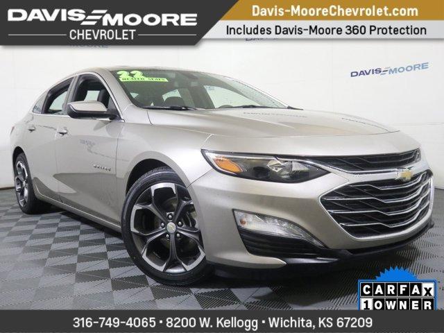 used 2022 Chevrolet Malibu car, priced at $18,322