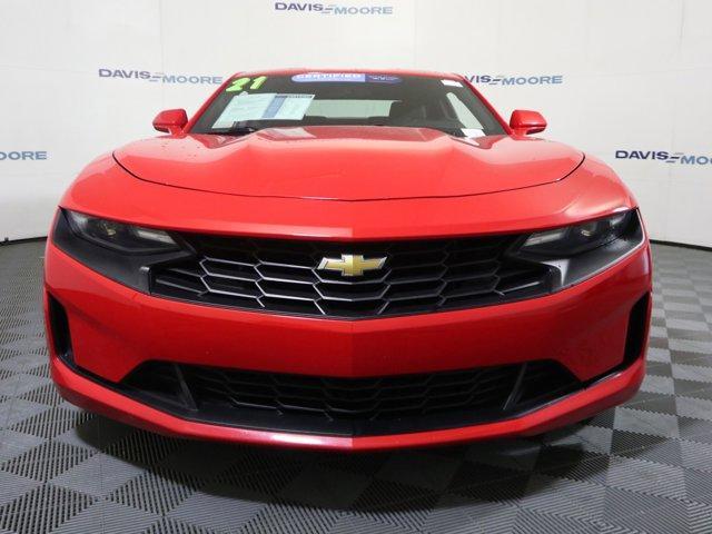 used 2021 Chevrolet Camaro car, priced at $22,876