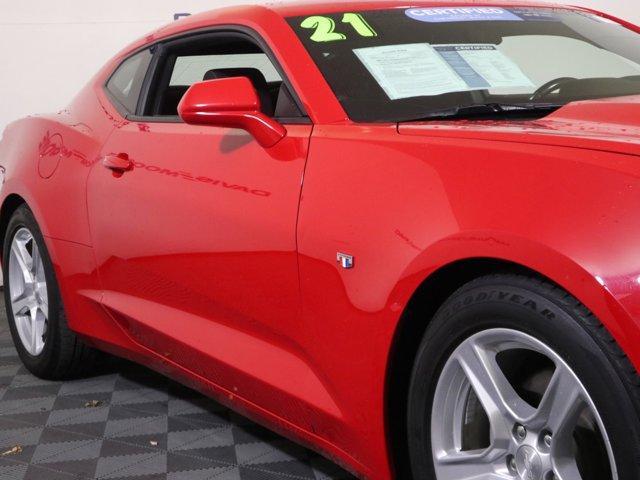 used 2021 Chevrolet Camaro car, priced at $22,876