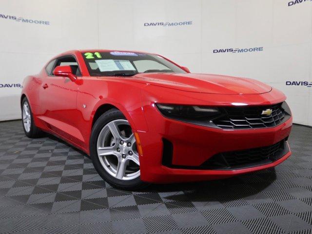 used 2021 Chevrolet Camaro car, priced at $22,876