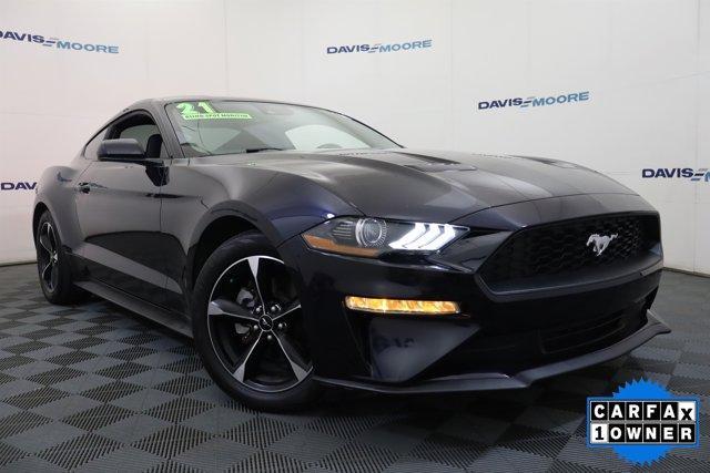 used 2021 Ford Mustang car, priced at $22,680