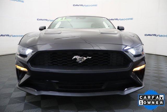 used 2021 Ford Mustang car, priced at $22,680