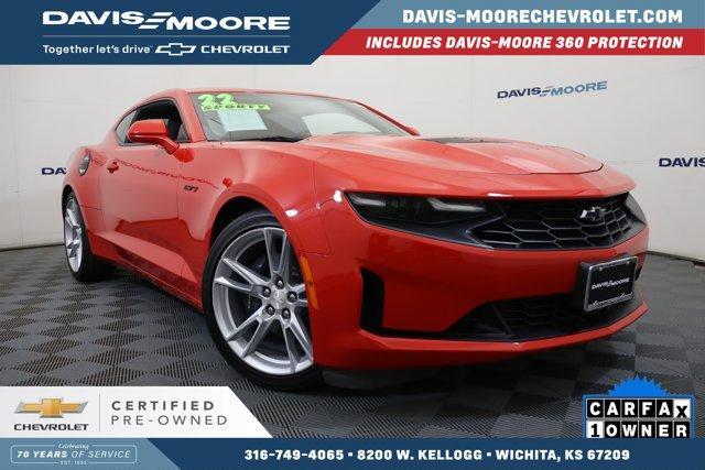 used 2022 Chevrolet Camaro car, priced at $37,673